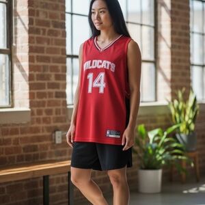 Wildcats Troy Bolton Jersey XXL Red Zac Efron High School Musical Basketball